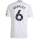 Aston Villa Jerseys - Official aston villa adidas away shirt 2024-25 with barkley 6 printing Collection for AVFC Fans