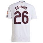 Aston Villa Jerseys - Official aston villa adidas away shirt 2024-25 with bogarde 26 cup printing Collection for AVFC Fans