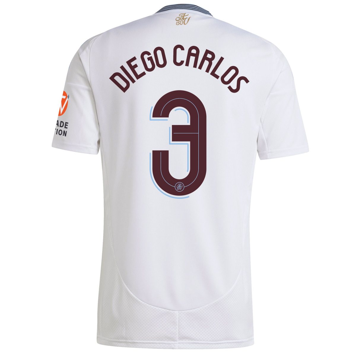 Aston Villa Jerseys - Official aston villa adidas away shirt 2024-25 with diego carlos 3 cup printing Collection for AVFC Fans