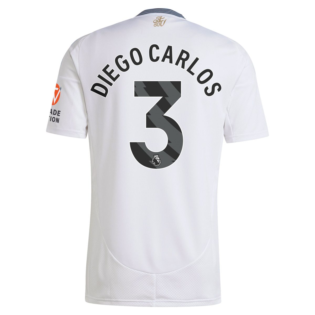 Aston Villa Jerseys - Official aston villa adidas away shirt 2024-25 with diego carlos 3 printing Collection for AVFC Fans
