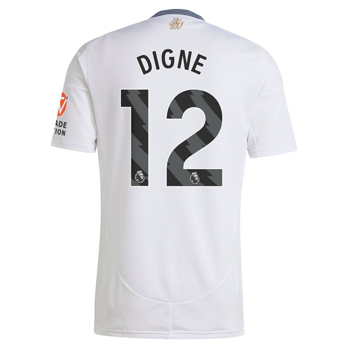 Aston Villa Jerseys - Official aston villa adidas away shirt 2024-25 with digne 12 printing Collection for AVFC Fans
