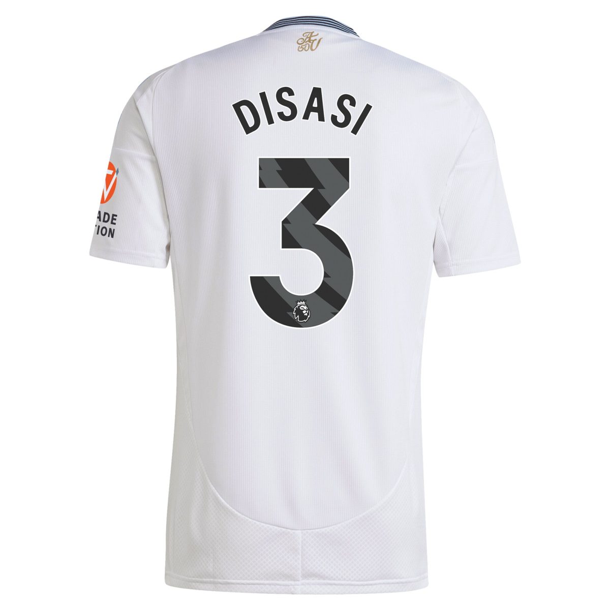 Aston Villa Jerseys - Official aston villa adidas away shirt 2024-25 with disasi 3 printing Collection for AVFC Fans