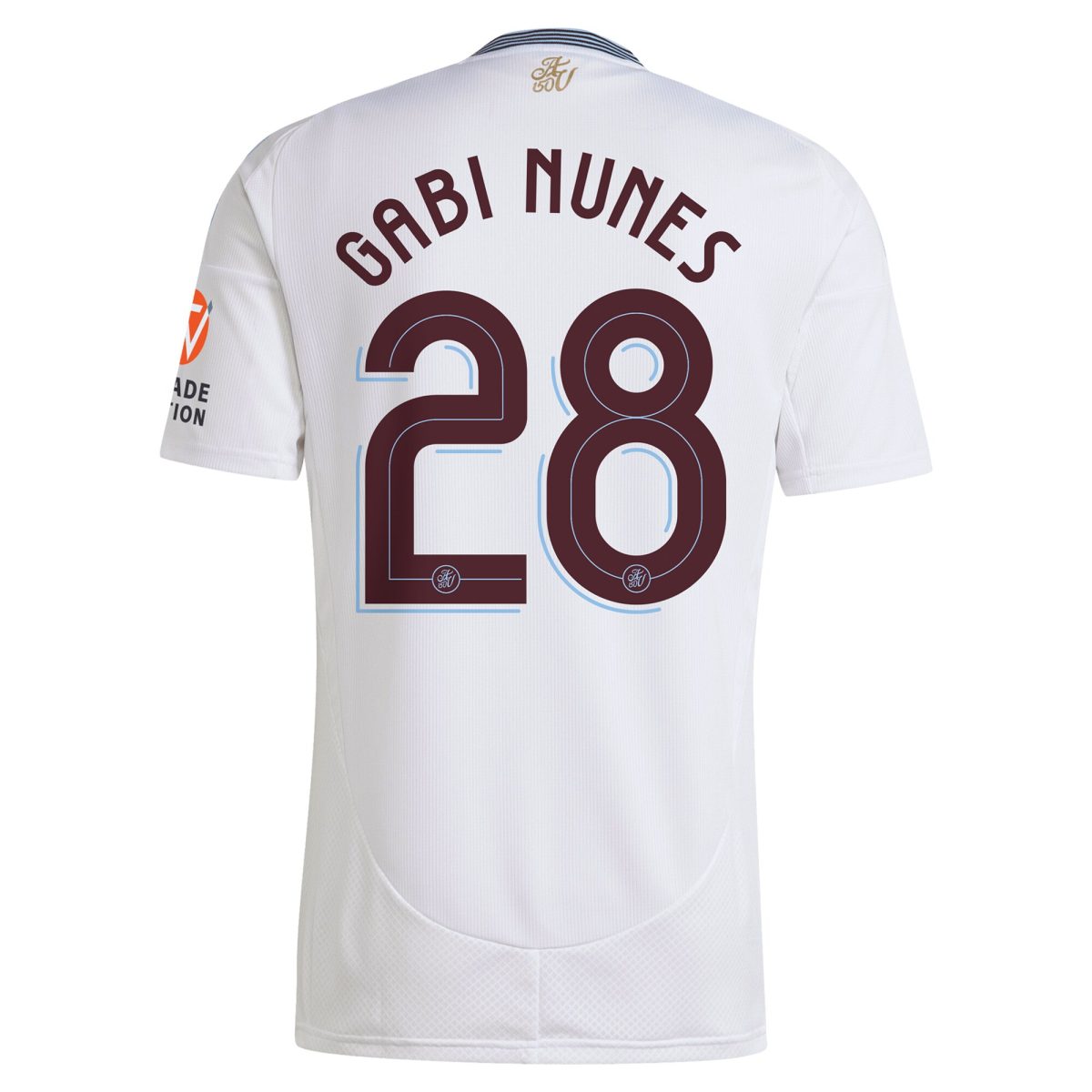 Aston Villa Jerseys - Official aston villa adidas away shirt 2024-25 with gabi nunes 28 cup printing Collection for AVFC Fans