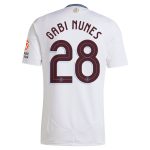 Aston Villa Jerseys - Official aston villa adidas away shirt 2024-25 with gabi nunes 28 cup printing Collection for AVFC Fans