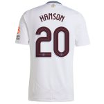 Aston Villa Jerseys - Official aston villa adidas away shirt 2024-25 with hanson 20 cup printing Collection for AVFC Fans