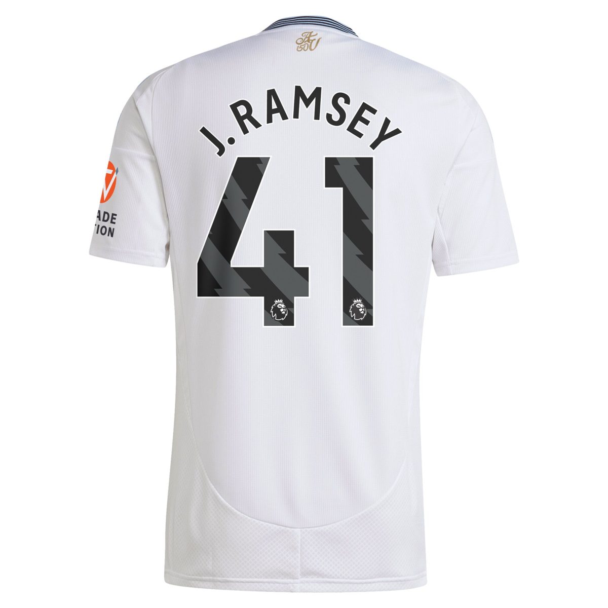 Aston Villa Jerseys - Official aston villa adidas away shirt 2024-25 with j. ramsey 41 printing Collection for AVFC Fans