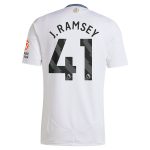 Aston Villa Jerseys - Official aston villa adidas away shirt 2024-25 with j. ramsey 41 printing Collection for AVFC Fans