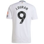 Aston Villa Jerseys - Official aston villa adidas away shirt 2024-25 with j.duran 9 printing Collection for AVFC Fans