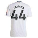 Aston Villa Jerseys - Official aston villa adidas away shirt 2024-25 with kamara 44 printing Collection for AVFC Fans