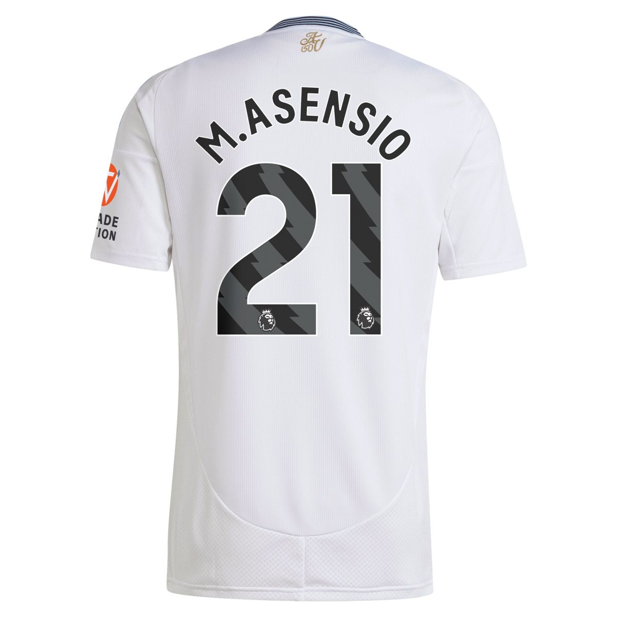 Aston Villa Jerseys - Official aston villa adidas away shirt 2024-25 with m.asensio 21 printing Collection for AVFC Fans