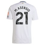 Aston Villa Jerseys - Official aston villa adidas away shirt 2024-25 with m.asensio 21 printing Collection for AVFC Fans
