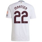 Aston Villa Jerseys - Official aston villa adidas away shirt 2024-25 with maatsen 22 cup printing Collection for AVFC Fans