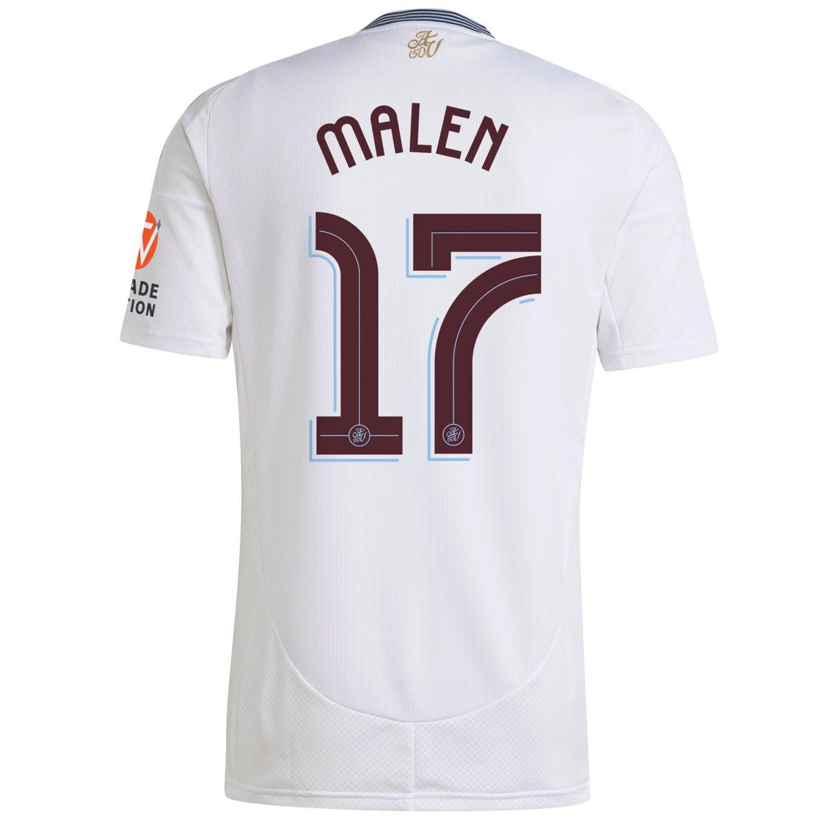 Aston Villa Jerseys - Official aston villa adidas away shirt 2024-25 with malen 17 cup printing Collection for AVFC Fans