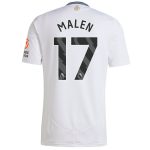 Aston Villa Jerseys - Official aston villa adidas away shirt 2024-25 with malen 17 printing Collection for AVFC Fans