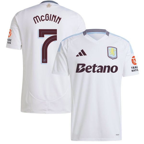 Aston Villa Jerseys - Official aston villa adidas away shirt 2024-25 with mcginn 7 cup printing Collection for AVFC Fans