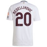 Aston Villa Jerseys - Official aston villa adidas away shirt 2024-25 with nedeljković 20 cup printing Collection for AVFC Fans