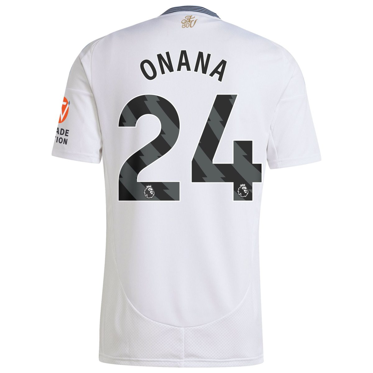 Aston Villa Jerseys - Official aston villa adidas away shirt 2024-25 with onana 24 printing Collection for AVFC Fans