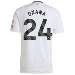 Aston Villa Jerseys - Official aston villa adidas away shirt 2024-25 with onana 24 printing Collection for AVFC Fans