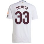 Aston Villa Jerseys - Official aston villa adidas away shirt 2024-25 with pacheco 33 cup printing Collection for AVFC Fans
