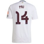 Aston Villa Jerseys - Official aston villa adidas away shirt 2024-25 with pau 14 cup printing Collection for AVFC Fans