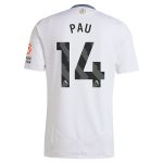 Aston Villa Jerseys - Official aston villa adidas away shirt 2024-25 with pau 14 printing Collection for AVFC Fans