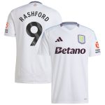 Aston Villa Jerseys - Official aston villa adidas away shirt 2024-25 with rashford 9 printing Collection for AVFC Fans
