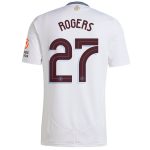 Aston Villa Jerseys - Official aston villa adidas away shirt 2024-25 with rogers 27 cup printing Collection for AVFC Fans