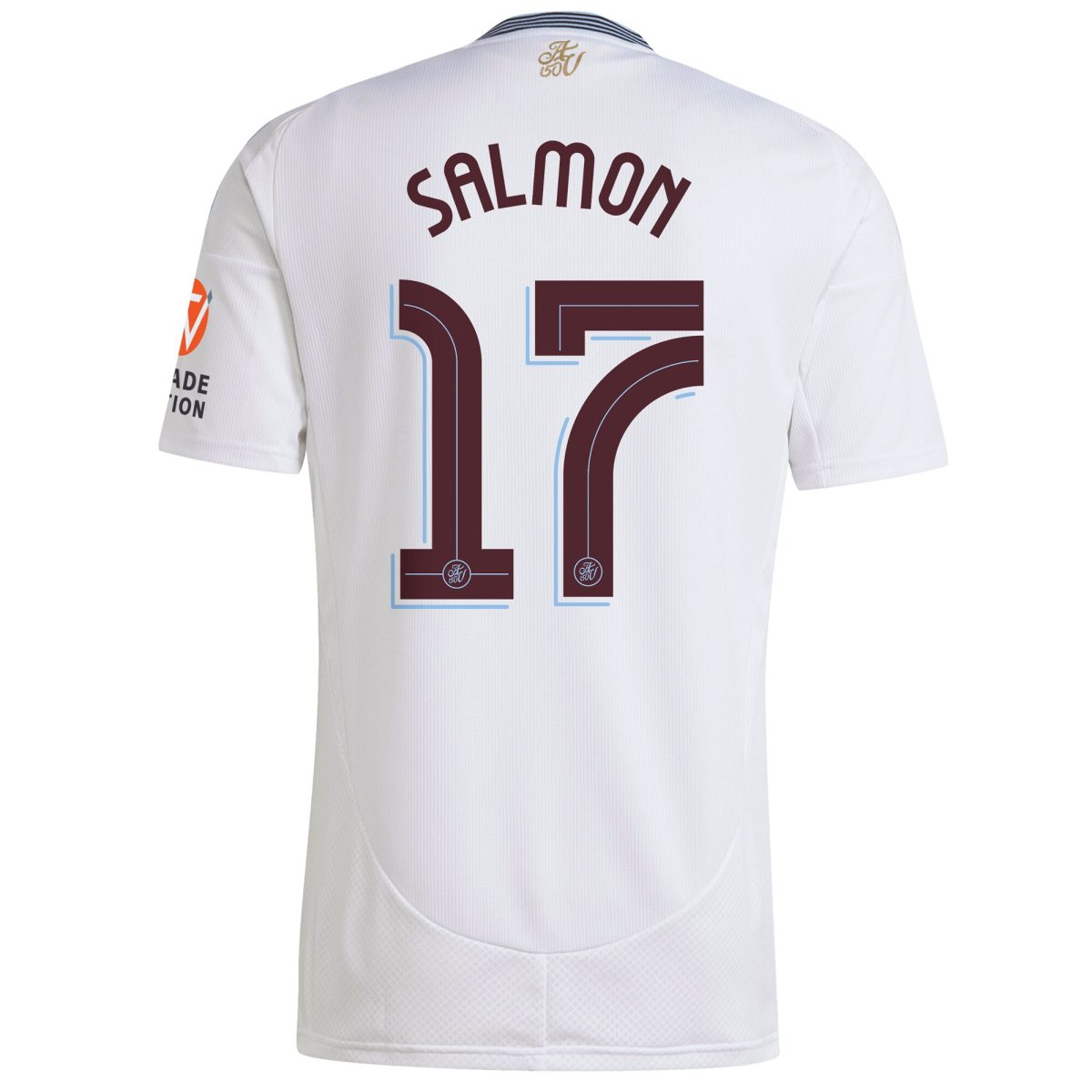Aston Villa Jerseys - Official aston villa adidas away shirt 2024-25 with salmon 17 cup printing Collection for AVFC Fans