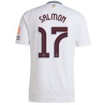 Aston Villa Jerseys - Official aston villa adidas away shirt 2024-25 with salmon 17 cup printing Collection for AVFC Fans