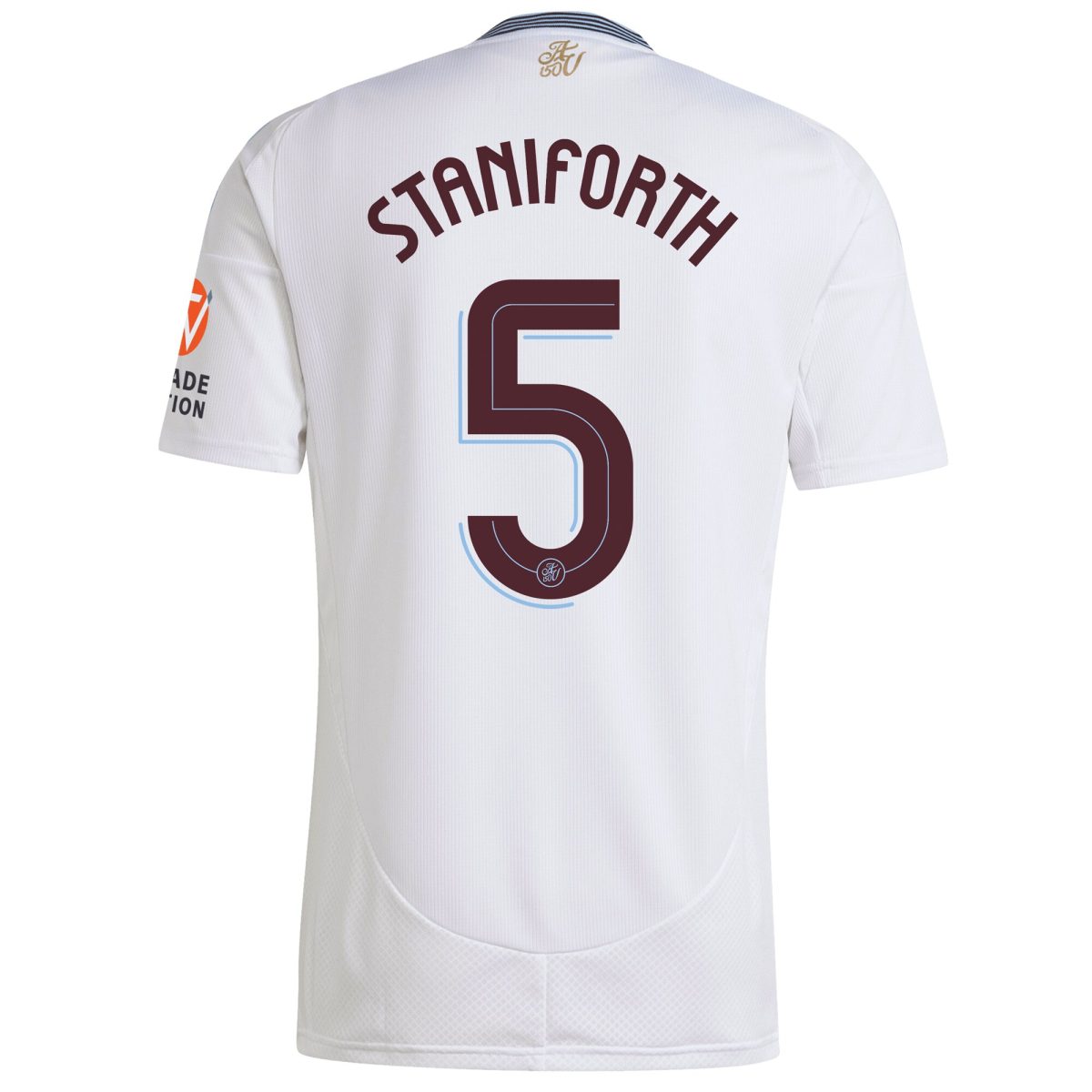 Aston Villa Jerseys - Official aston villa adidas away shirt 2024-25 with staniforth 5 cup printing Collection for AVFC Fans