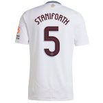 Aston Villa Jerseys - Official aston villa adidas away shirt 2024-25 with staniforth 5 cup printing Collection for AVFC Fans