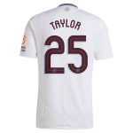 Aston Villa Jerseys - Official aston villa adidas away shirt 2024-25 with taylor 25 cup printing Collection for AVFC Fans