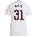 Aston Villa Jerseys - Official aston villa adidas away shirt 2024-25 – womens with bailey 31 cup printing Collection for AVFC Fans