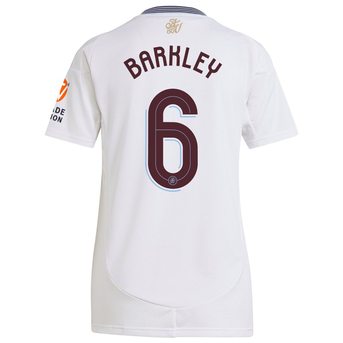 Aston Villa Jerseys - Official aston villa adidas away shirt 2024-25 – womens with barkley 6 cup printing Collection for AVFC Fans