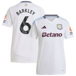 Aston Villa Jerseys - Official aston villa adidas away shirt 2024-25 – womens with barkley 6 printing Collection for AVFC Fans
