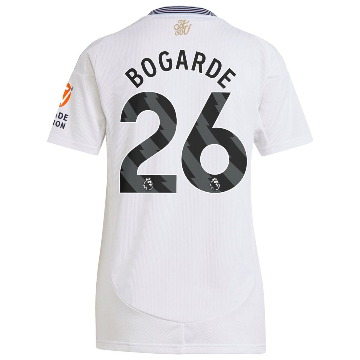 Aston Villa Jerseys - Official aston villa adidas away shirt 2024-25 – womens with bogarde 26 printing Collection for AVFC Fans