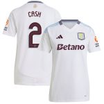 Aston Villa Jerseys - Official aston villa adidas away shirt 2024-25 – womens with cash 2 cup printing Collection for AVFC Fans