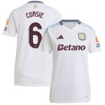Aston Villa Jerseys - Official aston villa adidas away shirt 2024-25 – womens with corsie 6 cup printing Collection for AVFC Fans