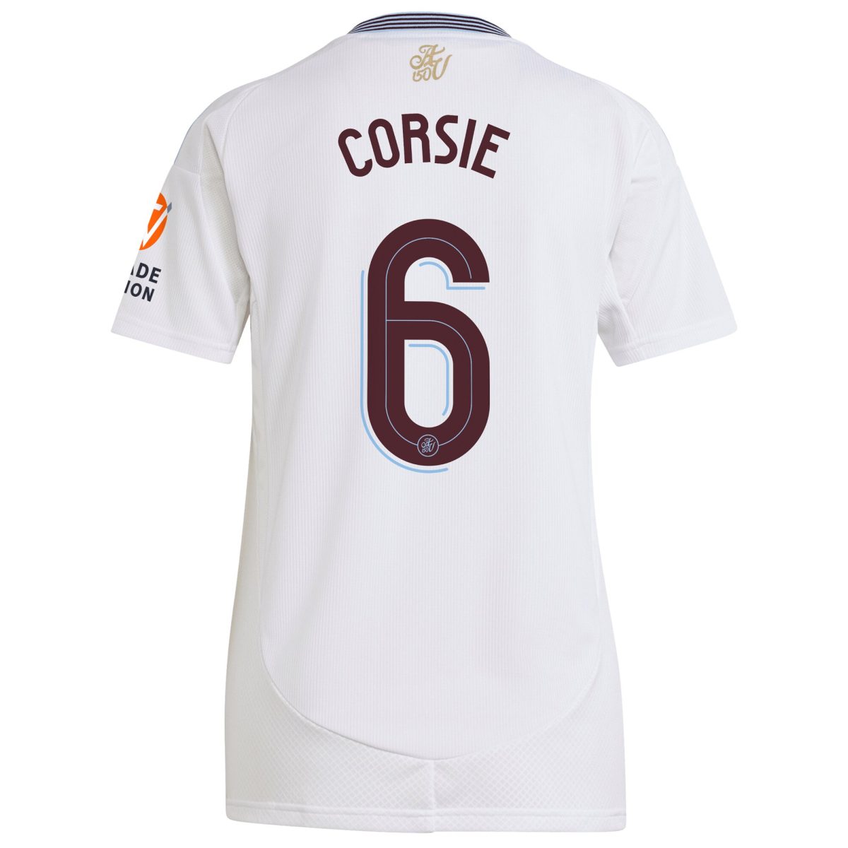Aston Villa Jerseys - Official aston villa adidas away shirt 2024-25 – womens with corsie 6 cup printing Collection for AVFC Fans