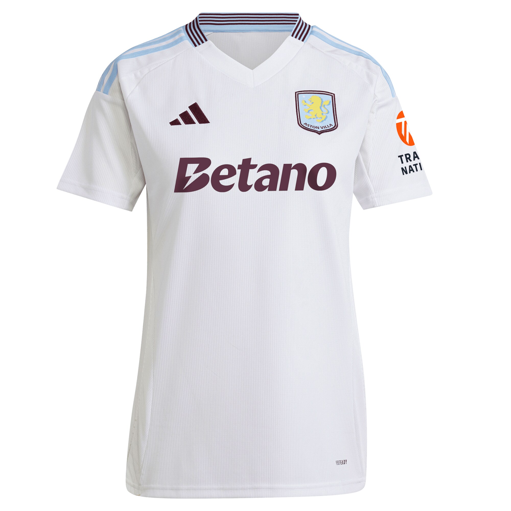 Aston Villa Jerseys - Official aston villa adidas away shirt 2024-25 – womens with diego carlos 3 cup printing Collection for AVFC Fans