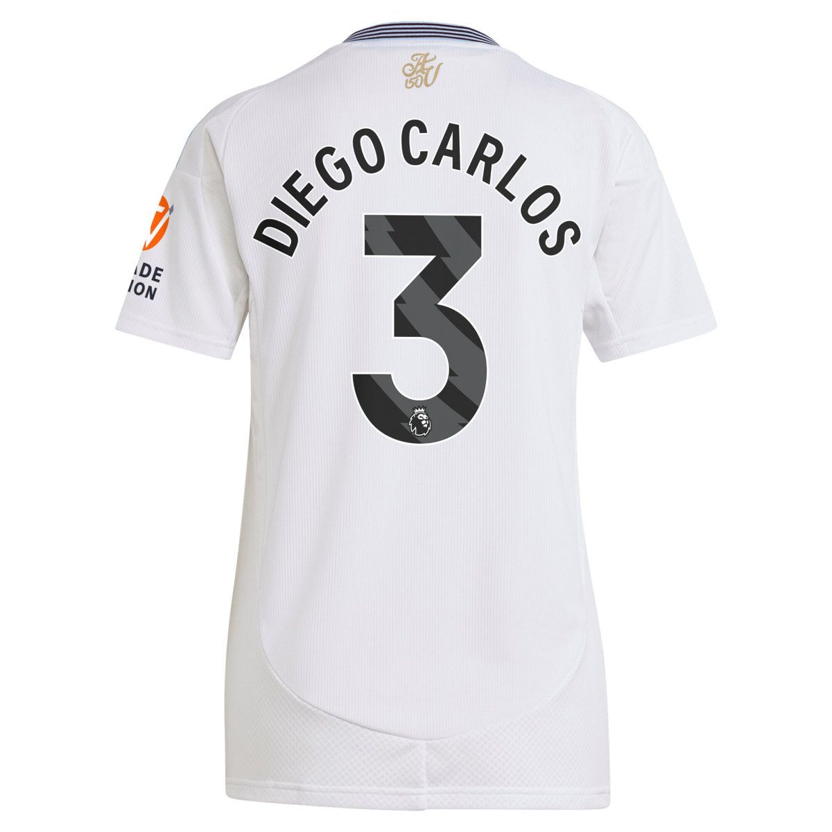 Aston Villa Jerseys - Official aston villa adidas away shirt 2024-25 – womens with diego carlos 3 printing Collection for AVFC Fans