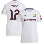 Aston Villa Jerseys - Official aston villa adidas away shirt 2024-25 – womens with digne 12 cup printing Collection for AVFC Fans