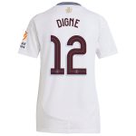 Aston Villa Jerseys - Official aston villa adidas away shirt 2024-25 – womens with digne 12 cup printing Collection for AVFC Fans
