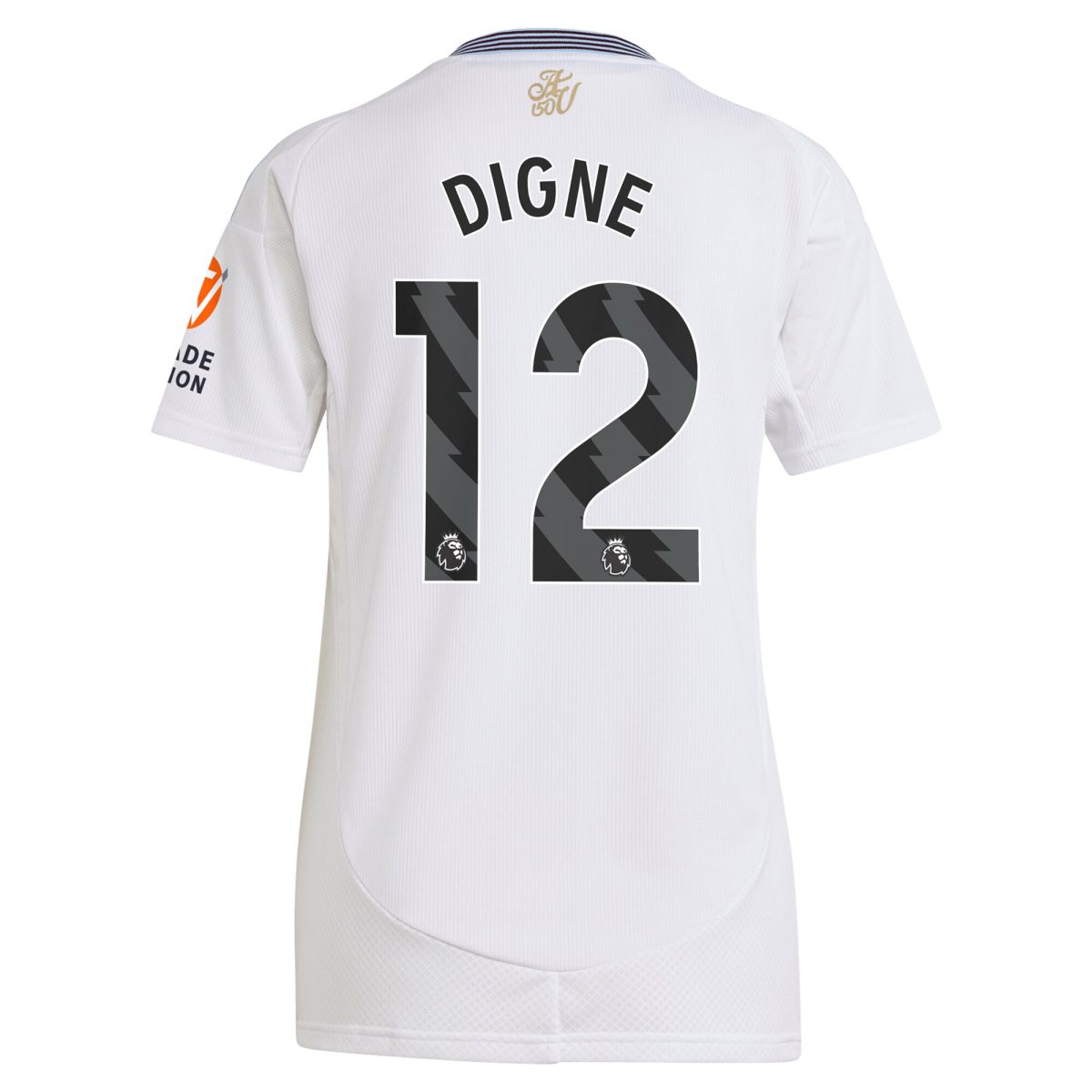 Aston Villa Jerseys - Official aston villa adidas away shirt 2024-25 – womens with digne 12 printing Collection for AVFC Fans