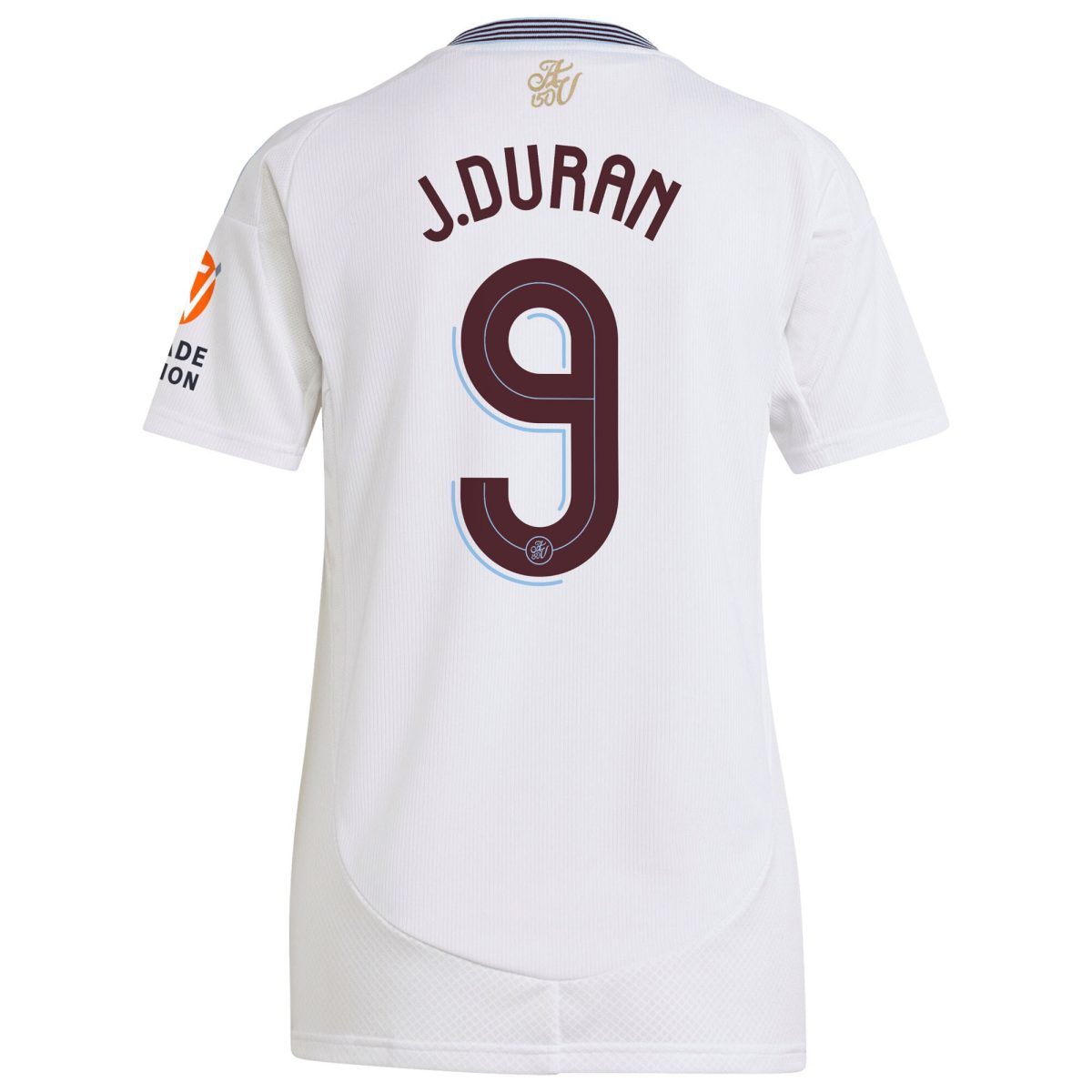 Aston Villa Jerseys - Official aston villa adidas away shirt 2024-25 – womens with duran 9 cup printing Collection for AVFC Fans