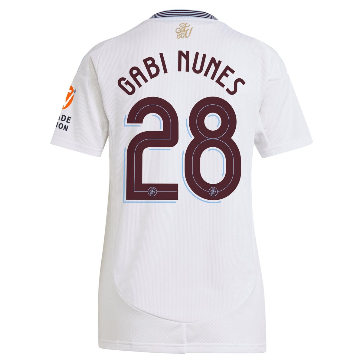 Aston Villa Jerseys - Official aston villa adidas away shirt 2024-25 – womens with gabi nunes 28 cup printing Collection for AVFC Fans