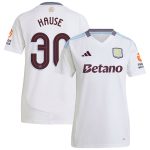Aston Villa Jerseys - Official aston villa adidas away shirt 2024-25 – womens with hause 30 cup printing Collection for AVFC Fans