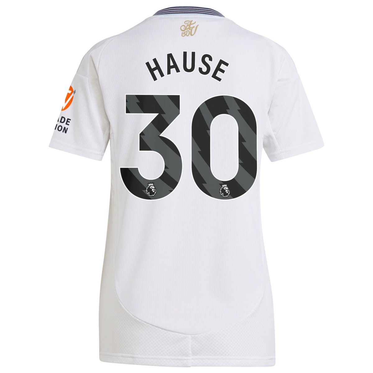 Aston Villa Jerseys - Official aston villa adidas away shirt 2024-25 – womens with hause 30 printing Collection for AVFC Fans