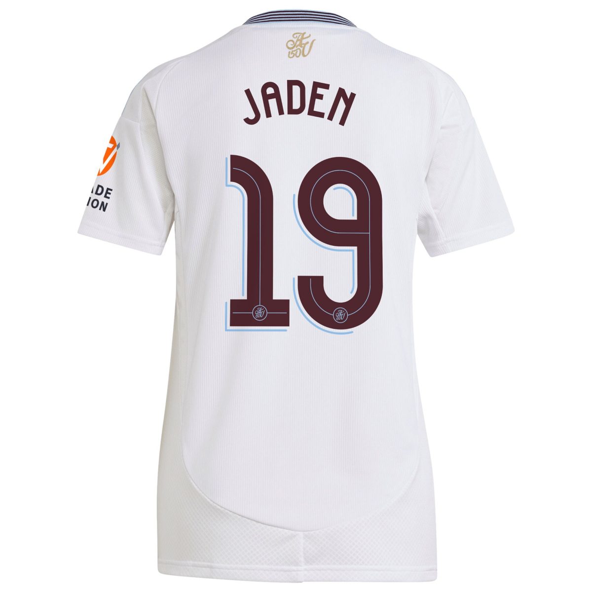 Aston Villa Jerseys - Official aston villa adidas away shirt 2024-25 – womens with jaden 19 cup printing Collection for AVFC Fans