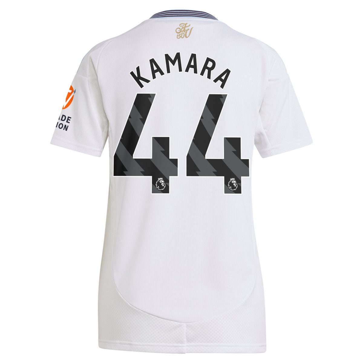 Aston Villa Jerseys - Official aston villa adidas away shirt 2024-25 – womens with kamara 44 printing Collection for AVFC Fans